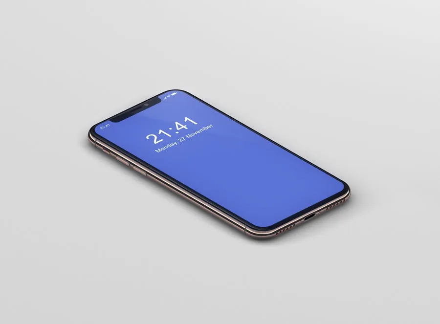 逼真材质iPhone X高端手机屏幕预览素材库精选样机PSD模板 iPhone X Mockup插图(9)