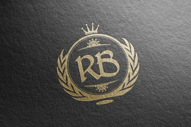 Logo商标烫金印刷效果图素材库精选模板v2 Logo Mock-Up / Exclusive Paper Edition 2插图(9)