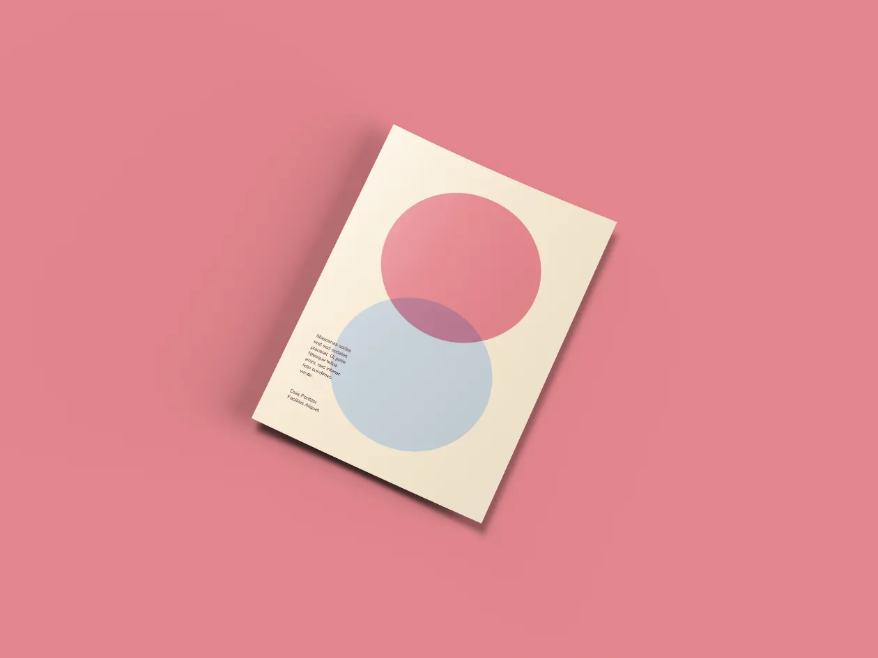 专业通用A4纸样机展示模板插图