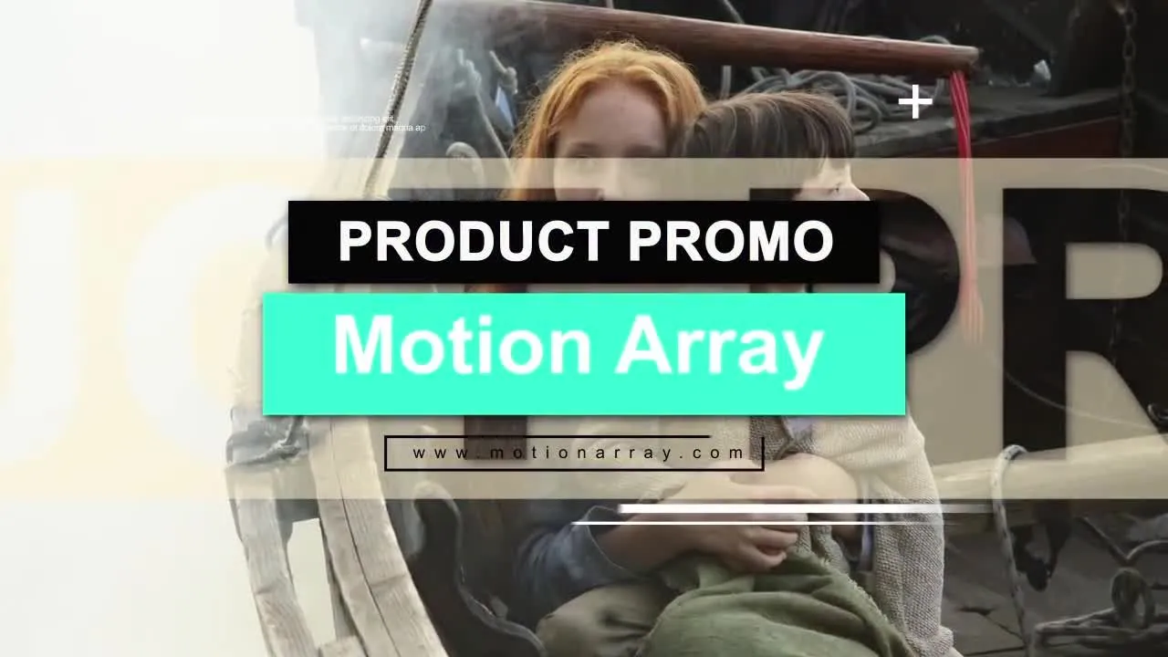 简单的文本动画产品促销像素设计精选AE模板