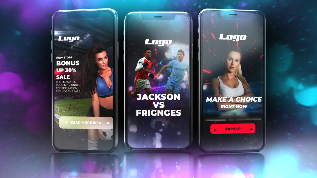 5个动作丰富的Instagram故事像素设计精选AE模板