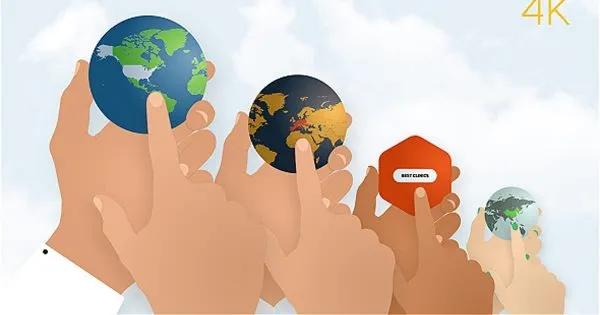 手持点击动作动画特效Logo演示像素设计精选AE模板 Hands Logo Reveal