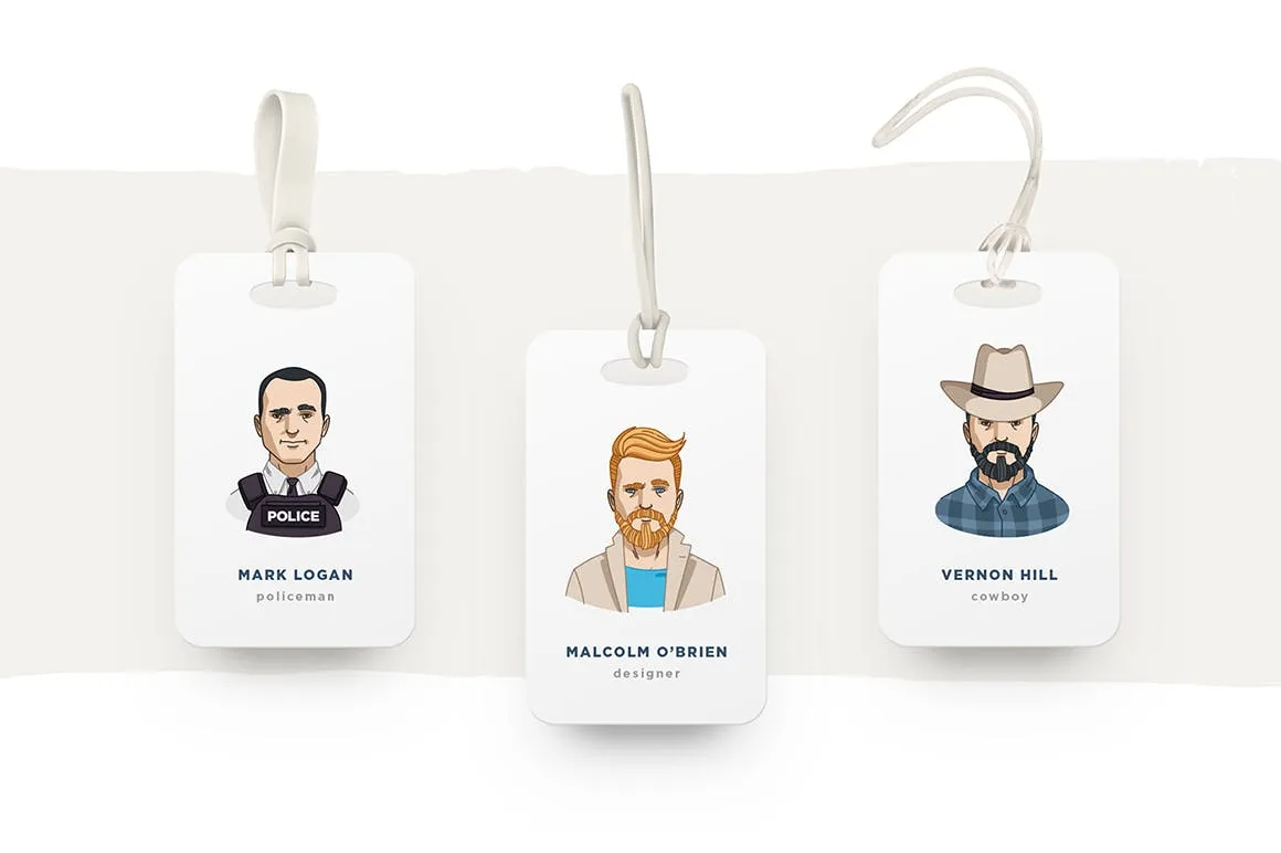 卡通人物角色头像设计生成器 Character Generator插图(5)