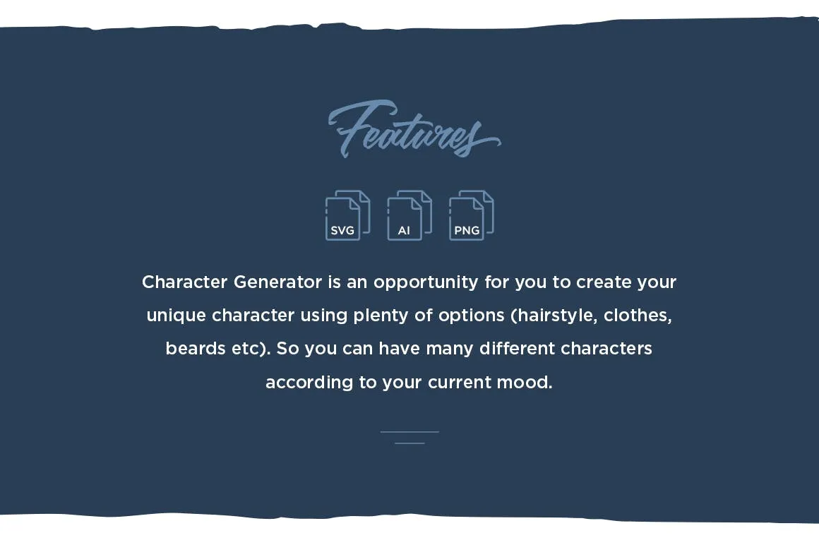 卡通人物角色头像设计生成器 Character Generator插图(1)