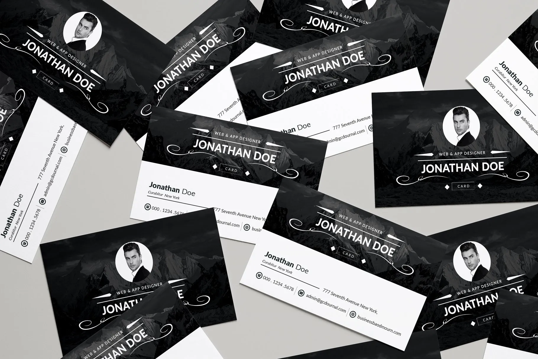 经典介绍信、名片&简历模板合集 Resume Cover Letter & Business card插图(3)