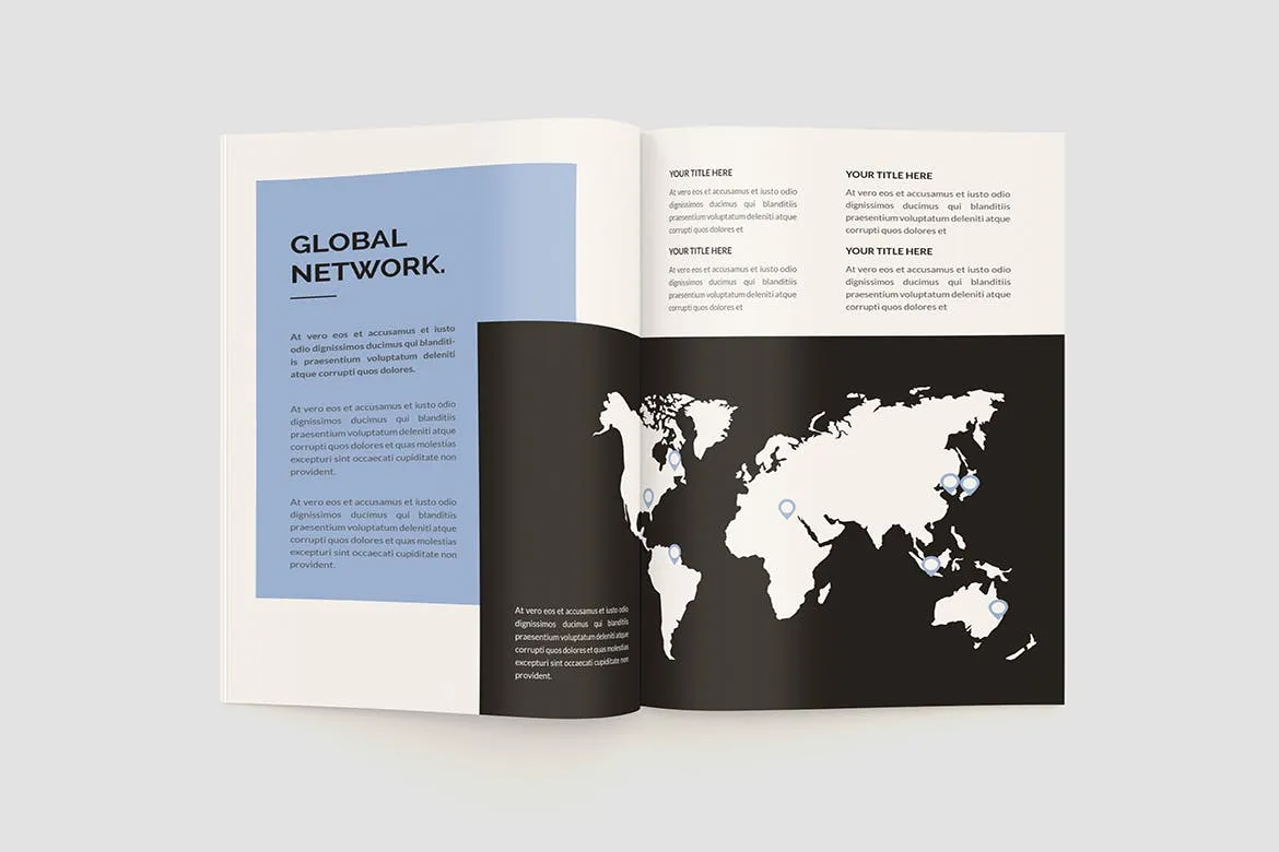 创意设计公司画册设计模板 Design Company Profile插图(11)