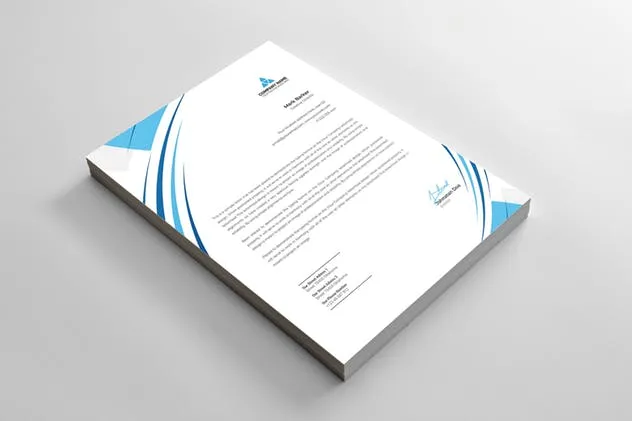 信笺信纸设计模板 Letterhead插图(1)