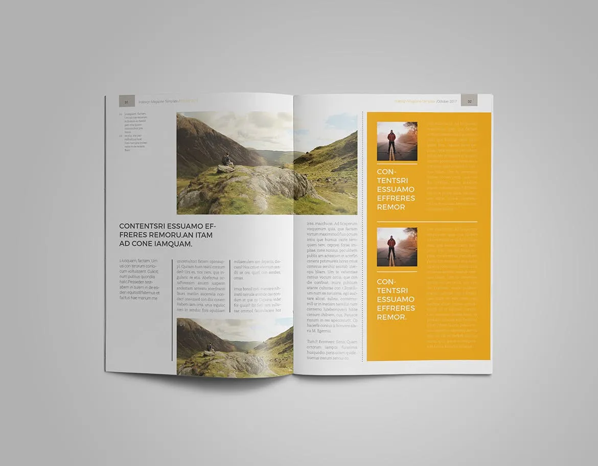 女性时尚主题素材库精选杂志版式设计InDesign模板 InDesign Magazine Template插图(12)